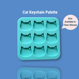 Cat Keychain Mold Palette