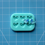 Mini Heart Earring Stud Mold