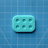 Round Button Earring Stud Mold