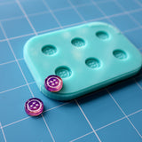 Round Button Earring Stud Mold