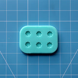 Daisy Button Earring Stud Mold