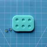 Daisy Button Earring Stud Mold