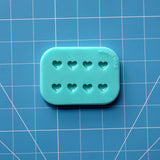Heart Earring Stud Mold