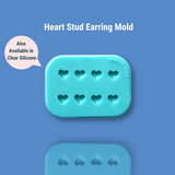 Heart Earring Stud Mold