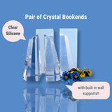 Pair of Crystal Shaped Bookend Molds