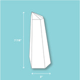Pair of Crystal Shaped Bookend Molds