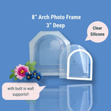 Clear Silicone 8" Arch Frame Mold