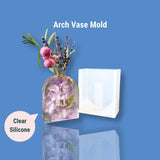 Clear Silicone Arch Bud Vase Mold