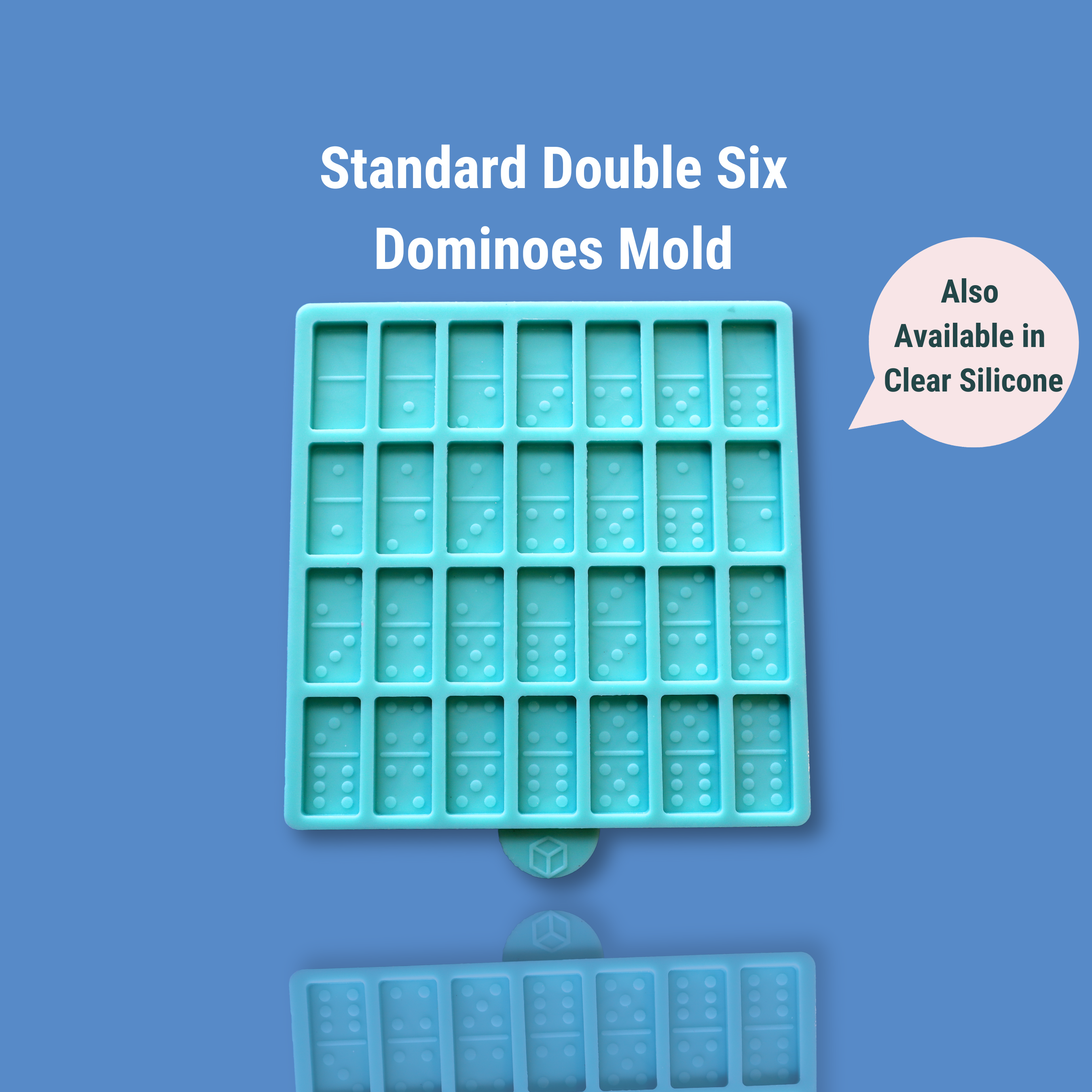 Double Six Domino Mold