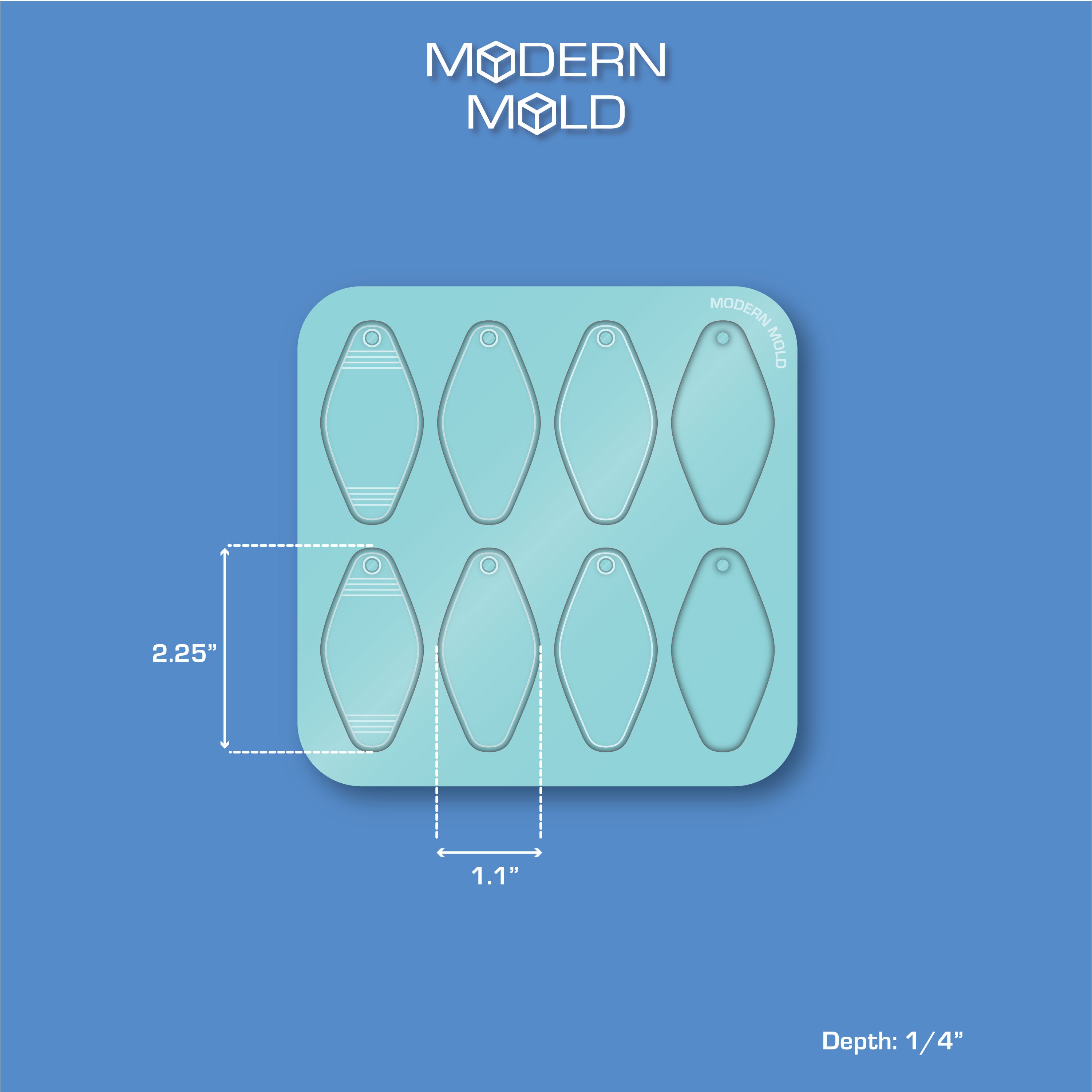 Hotel Keychain Mold Palette