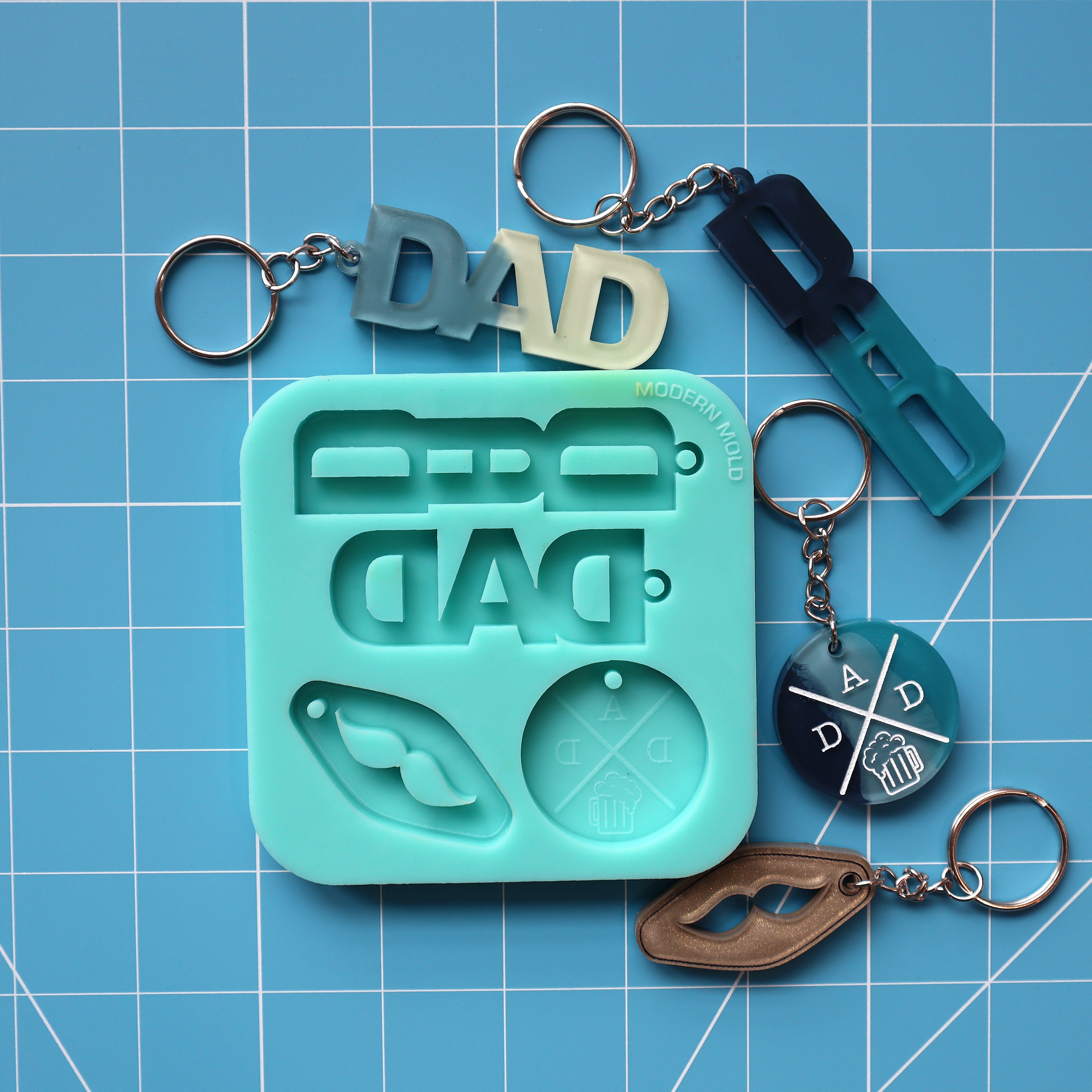 Dad Keychain Palette