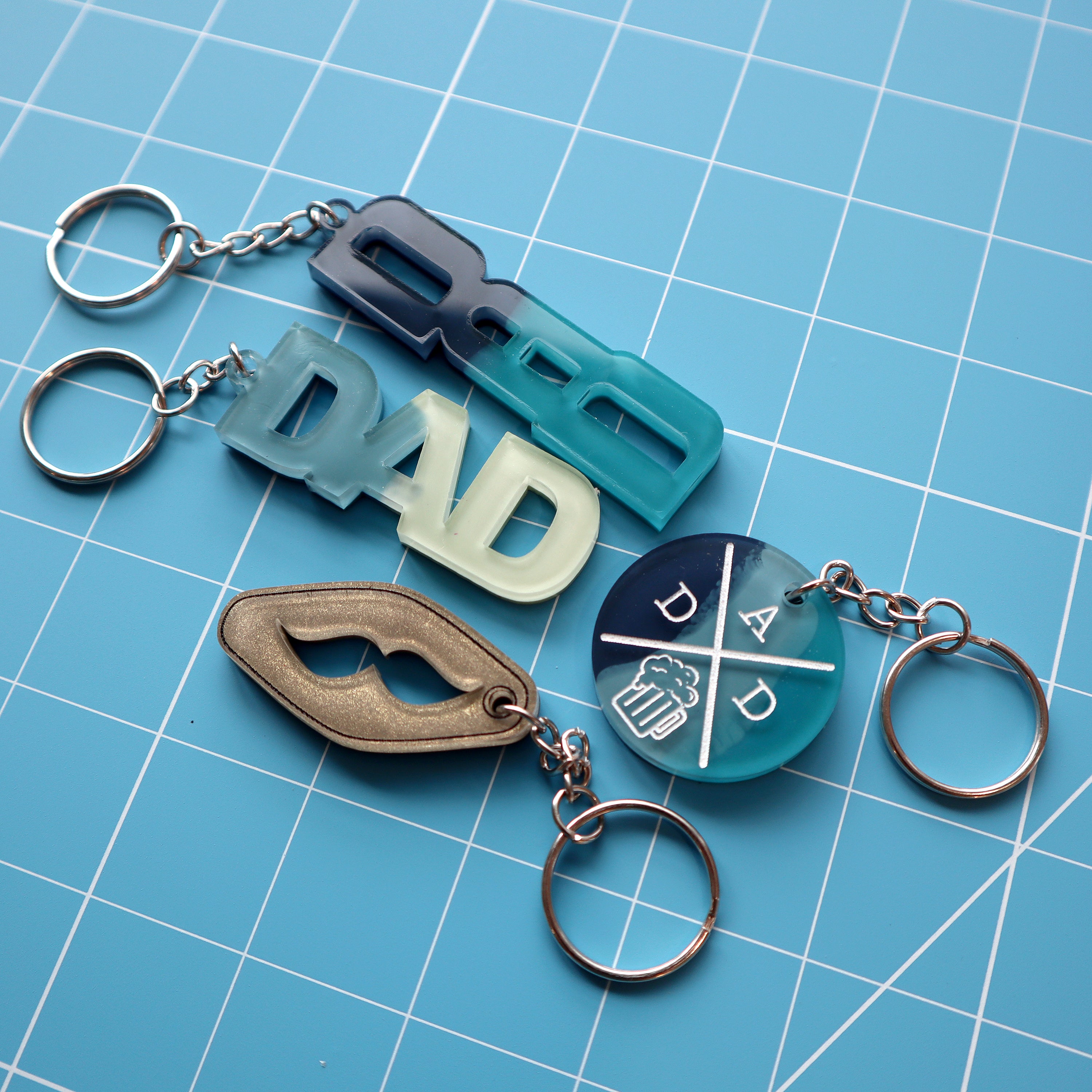 Dad Keychain Palette