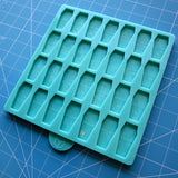 Clear Silicone Halloween Dominos Mold