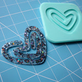 Heart Paperclip Bookmark Palette