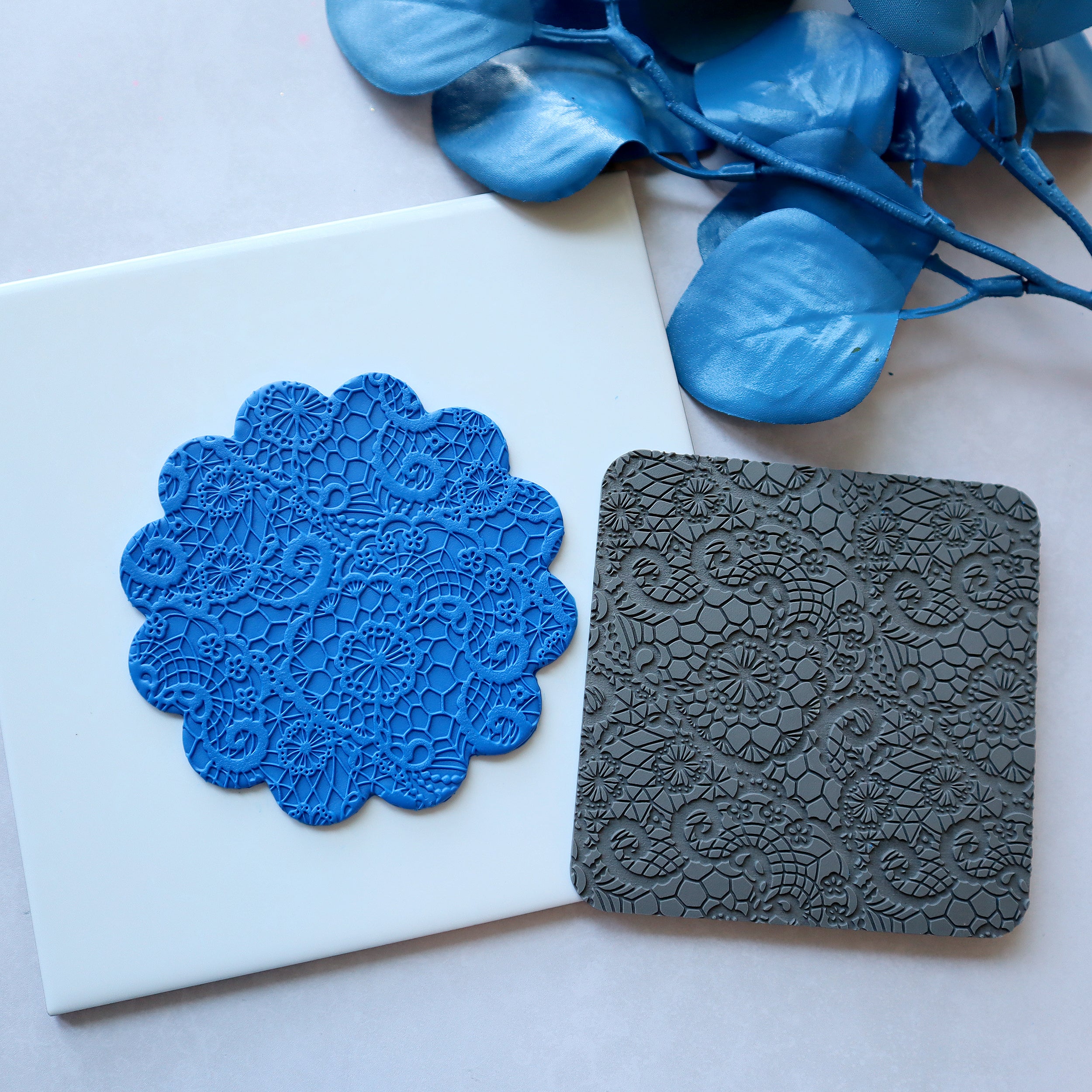 Lace Texture Mat