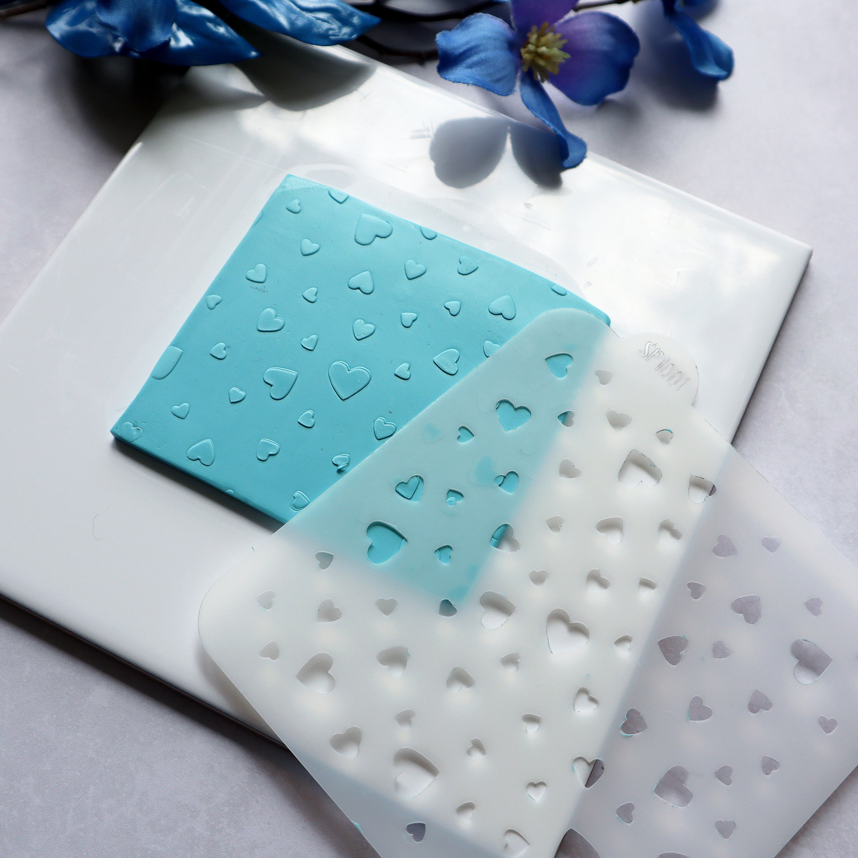 Heart Stencil Sheet