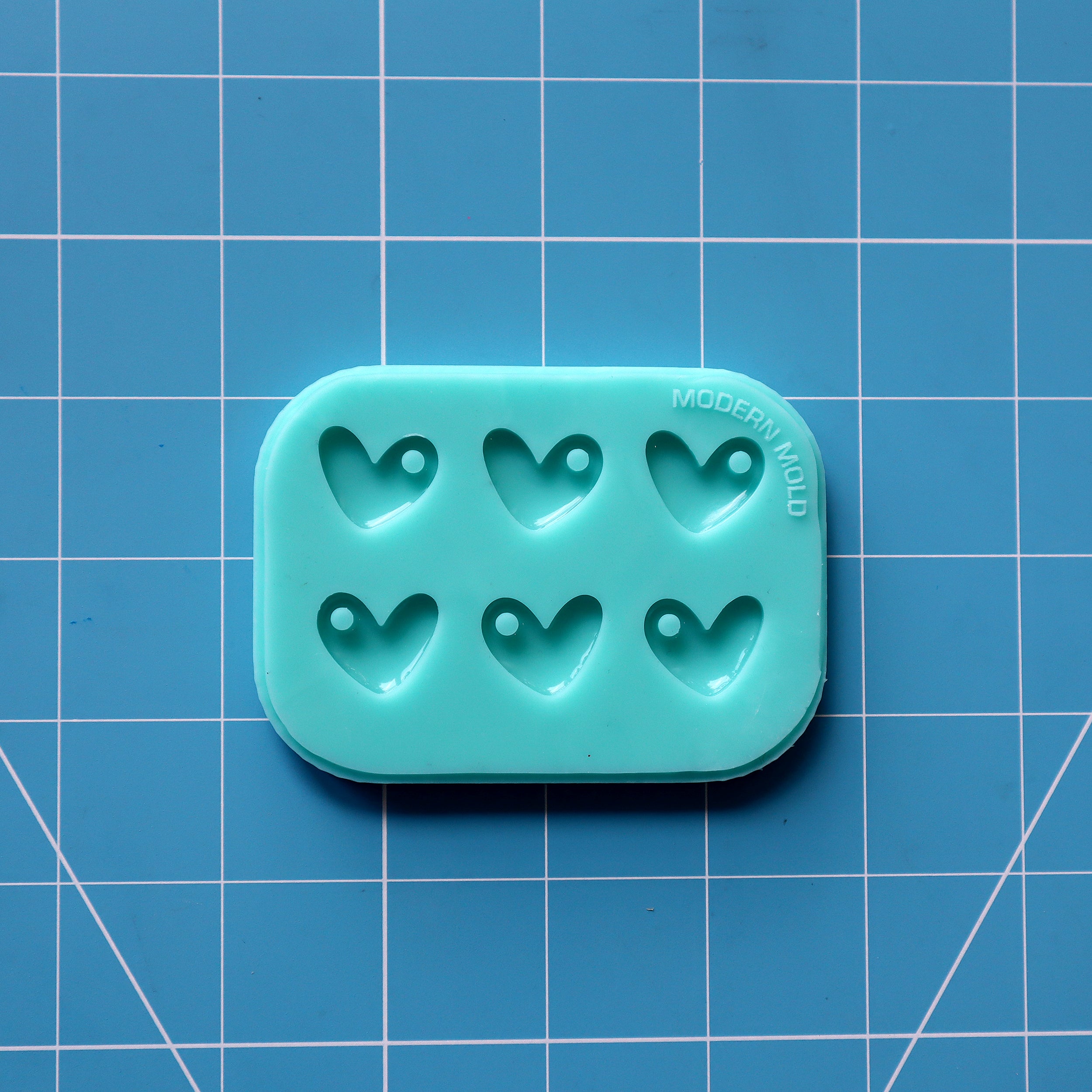 Mini Heart Earring Stud Mold