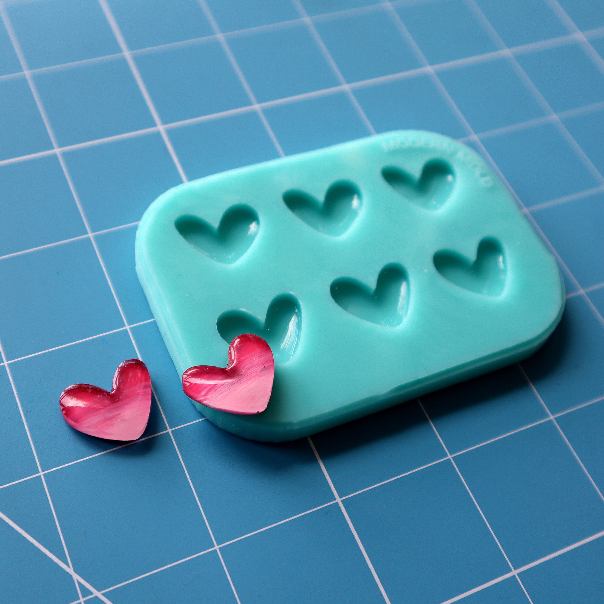 Mini Heart Earring Stud Mold