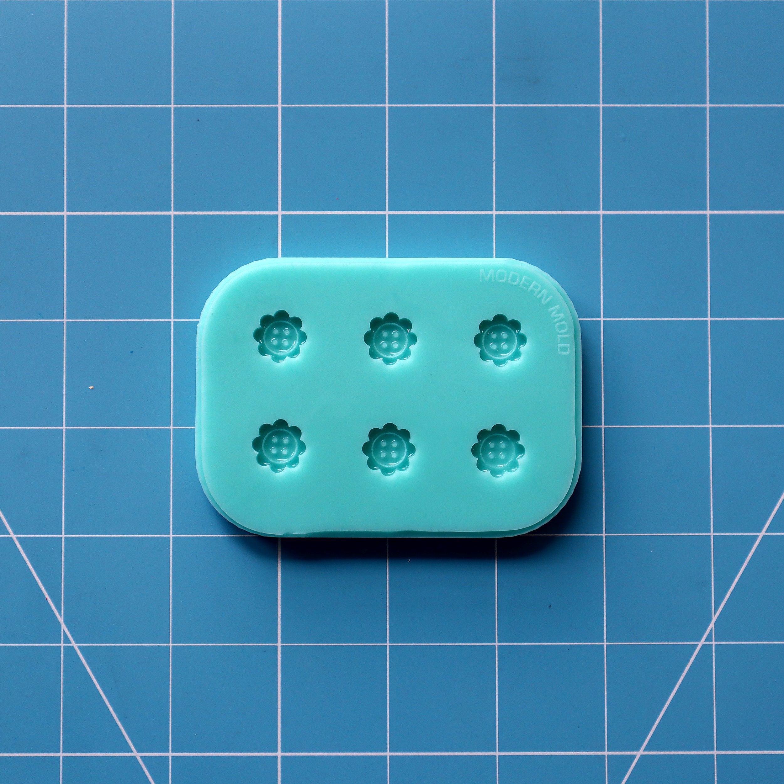 Daisy Button Earring Stud Mold