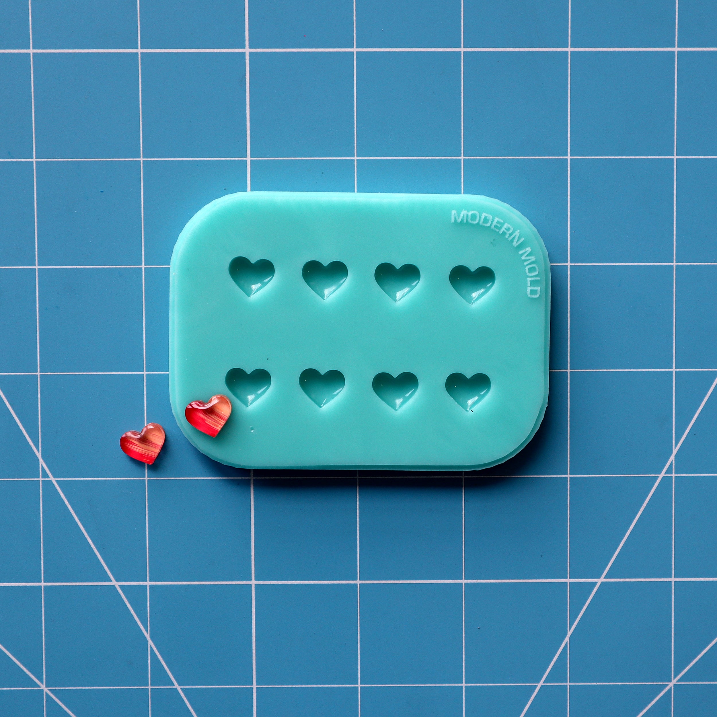 Heart Stud Earring Mold