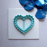 Polymer Clay Heart Trinket Dish Cutter