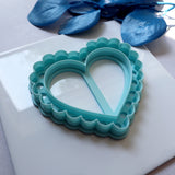 Polymer Clay Heart Trinket Dish Cutter