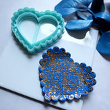 Polymer Clay Heart Trinket Dish Cutter