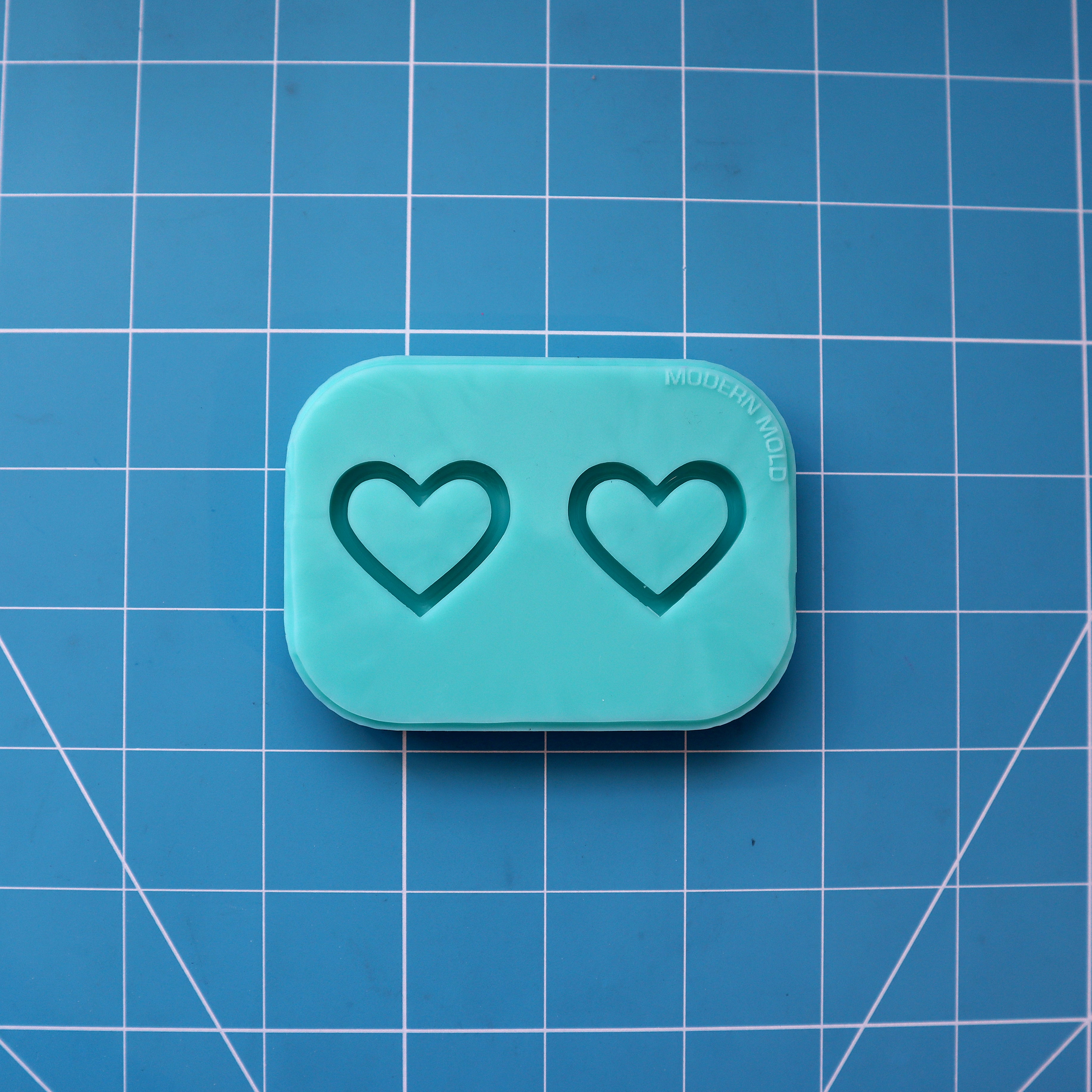 Heart Hoop Earring Mold
