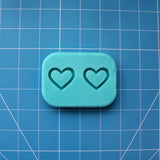 Heart Hoop Earring Mold