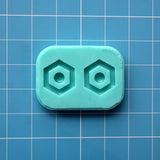 Hexagon Hoop Earring Mold