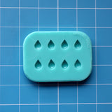 Teardrop Stud Earring Mold