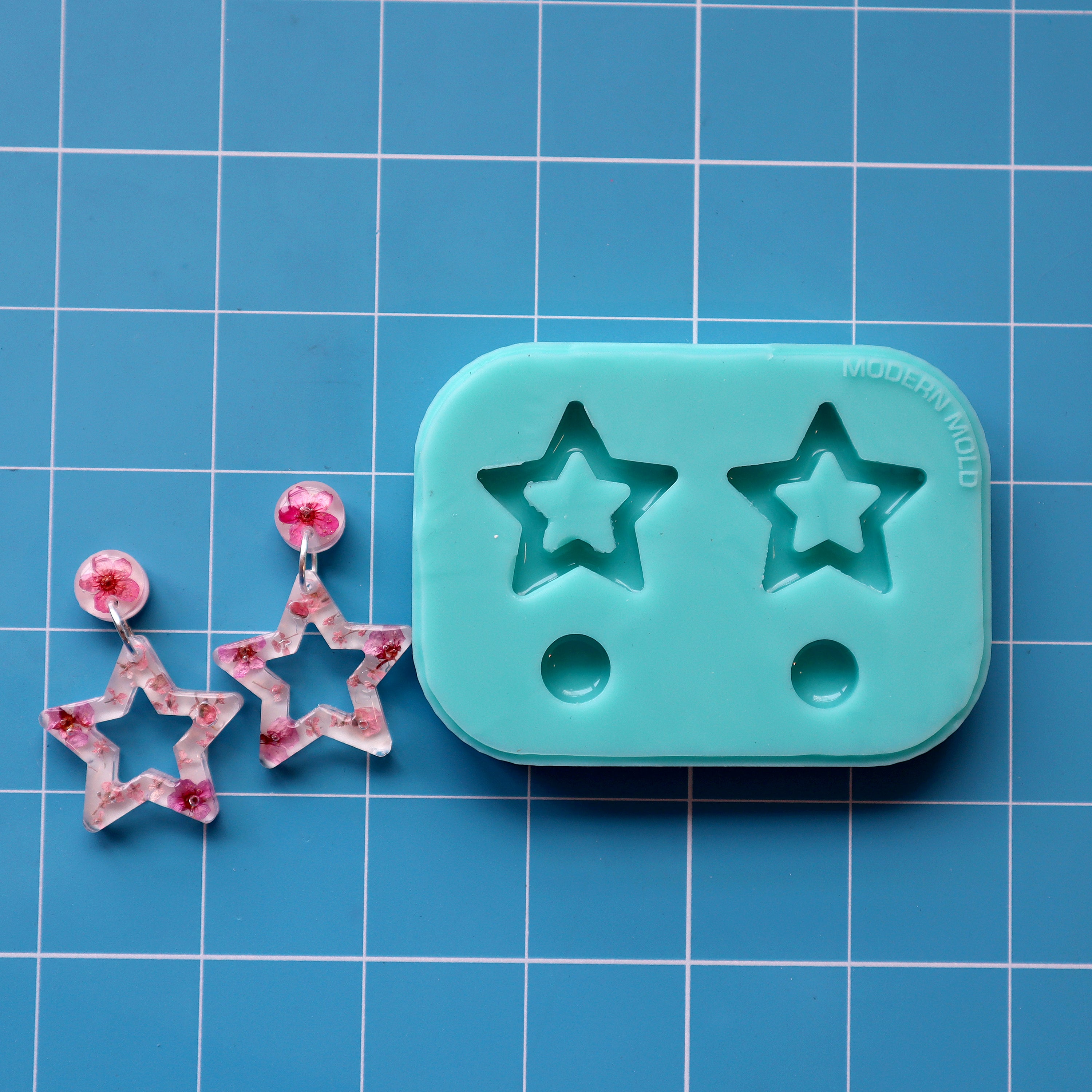 Star Hoop Earring Mold