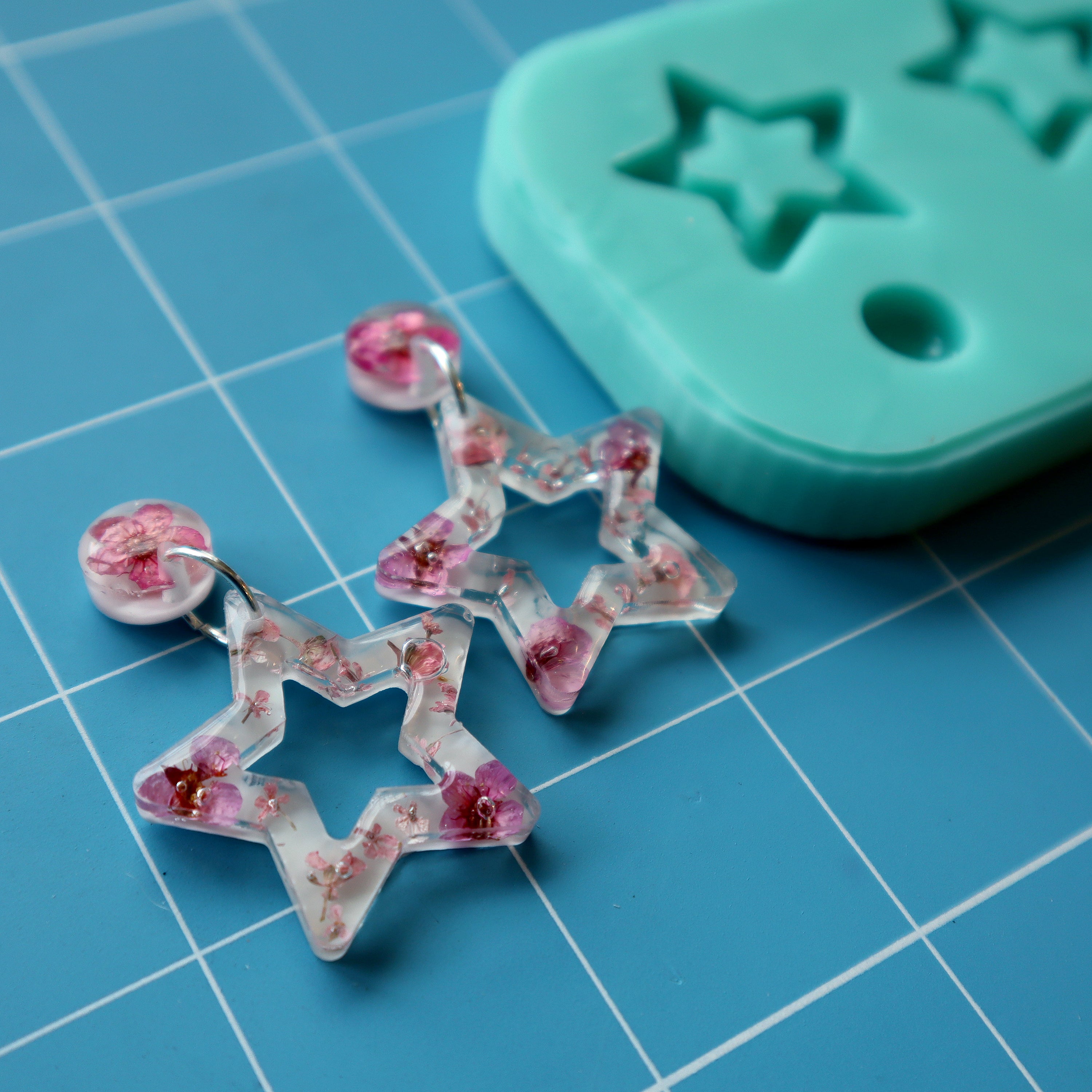 Star Hoop Earring Mold