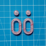 Squoval Hoop Earring Mold