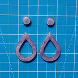 Teardrop Hoop Earring Mold