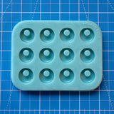 Round Circle With Hold Earring Mold