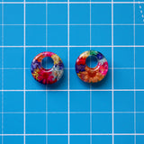 Round Circle With Hold Earring Mold