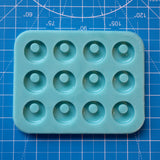 Round Circle With Hold Earring Mold