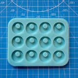 Round Circle With Hold Earring Mold