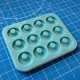 Round Circle With Hold Earring Mold
