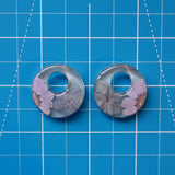 Round Circle With Hold Earring Mold