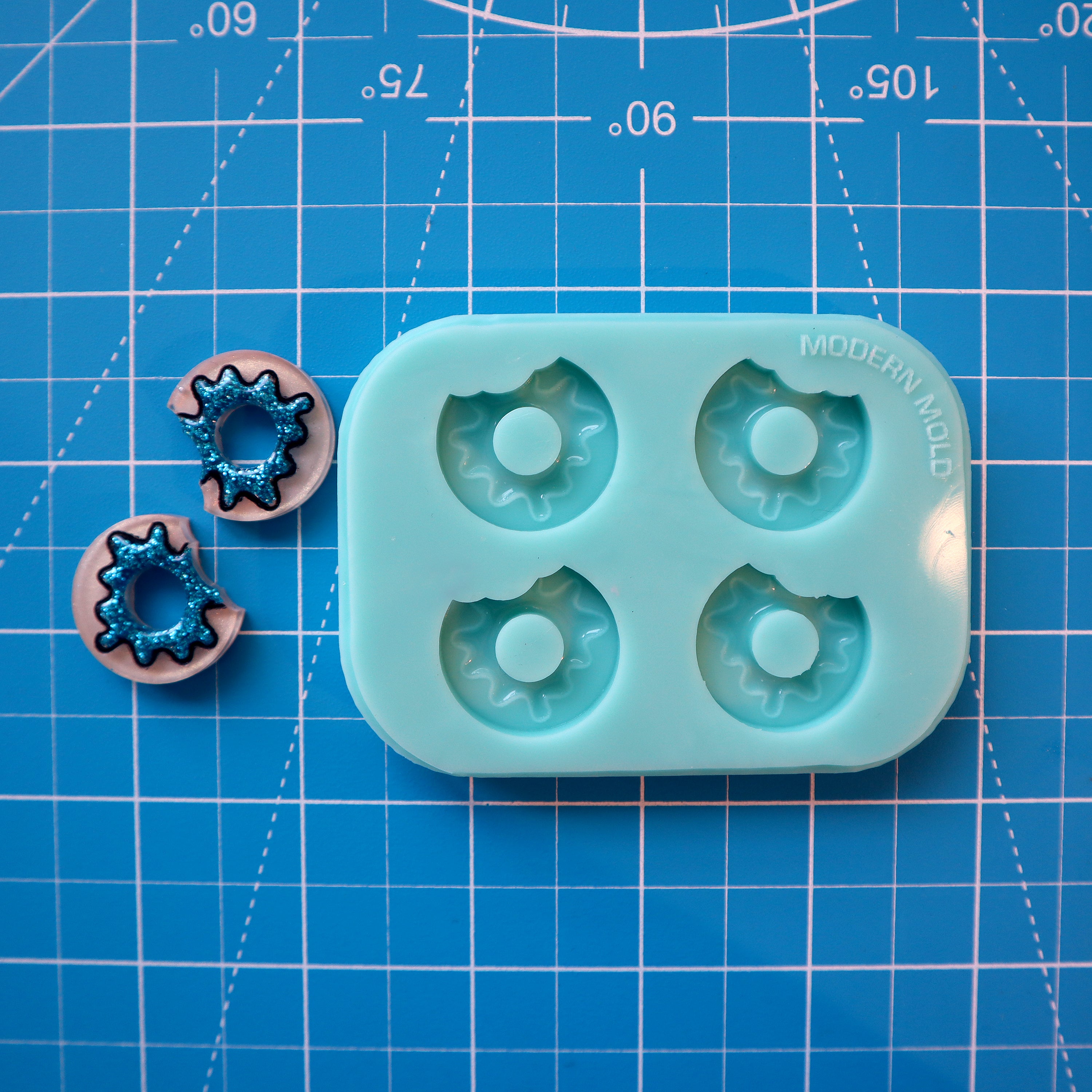 Large Donut Earring Mold