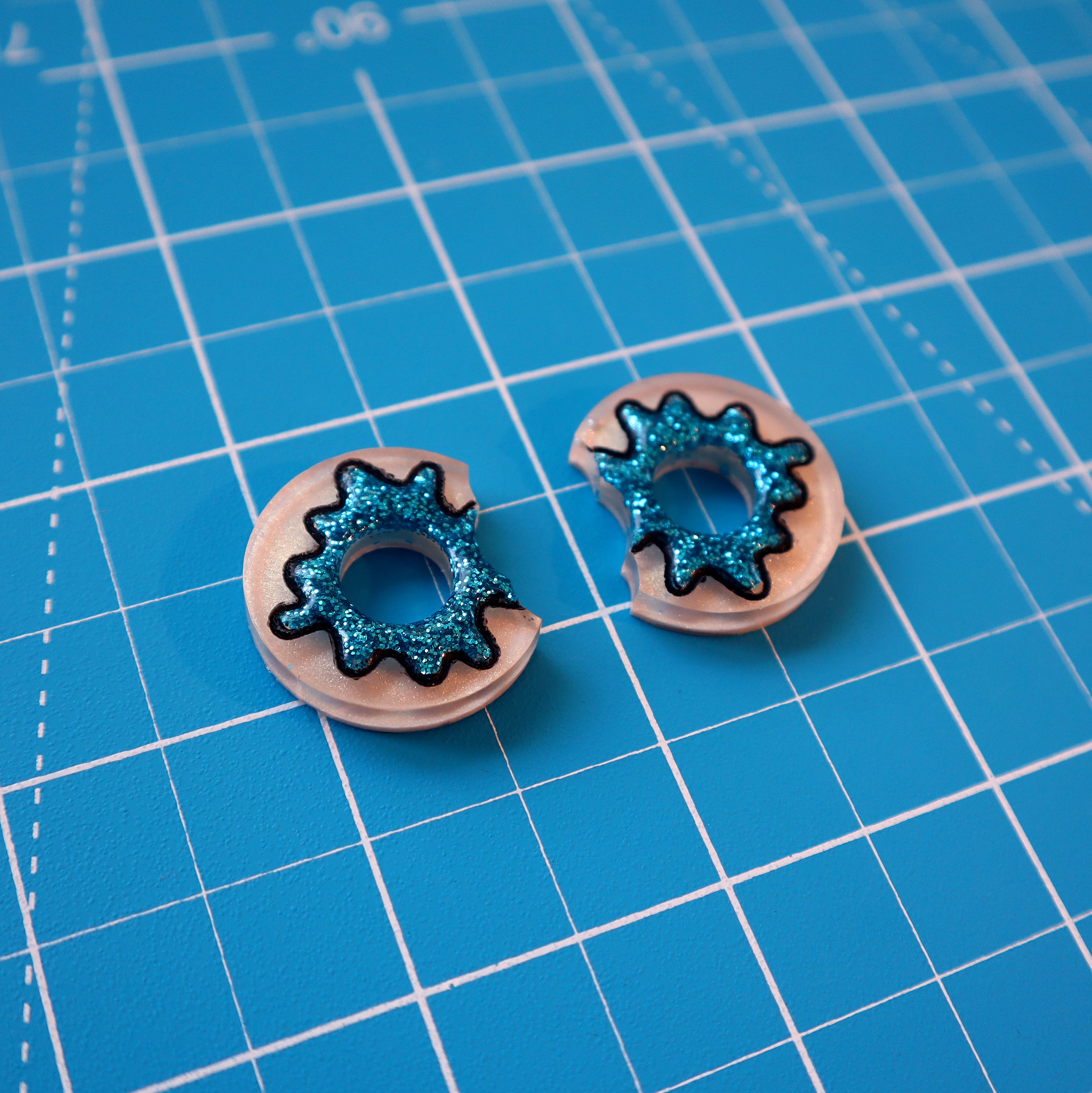 Large Donut Earring Mold