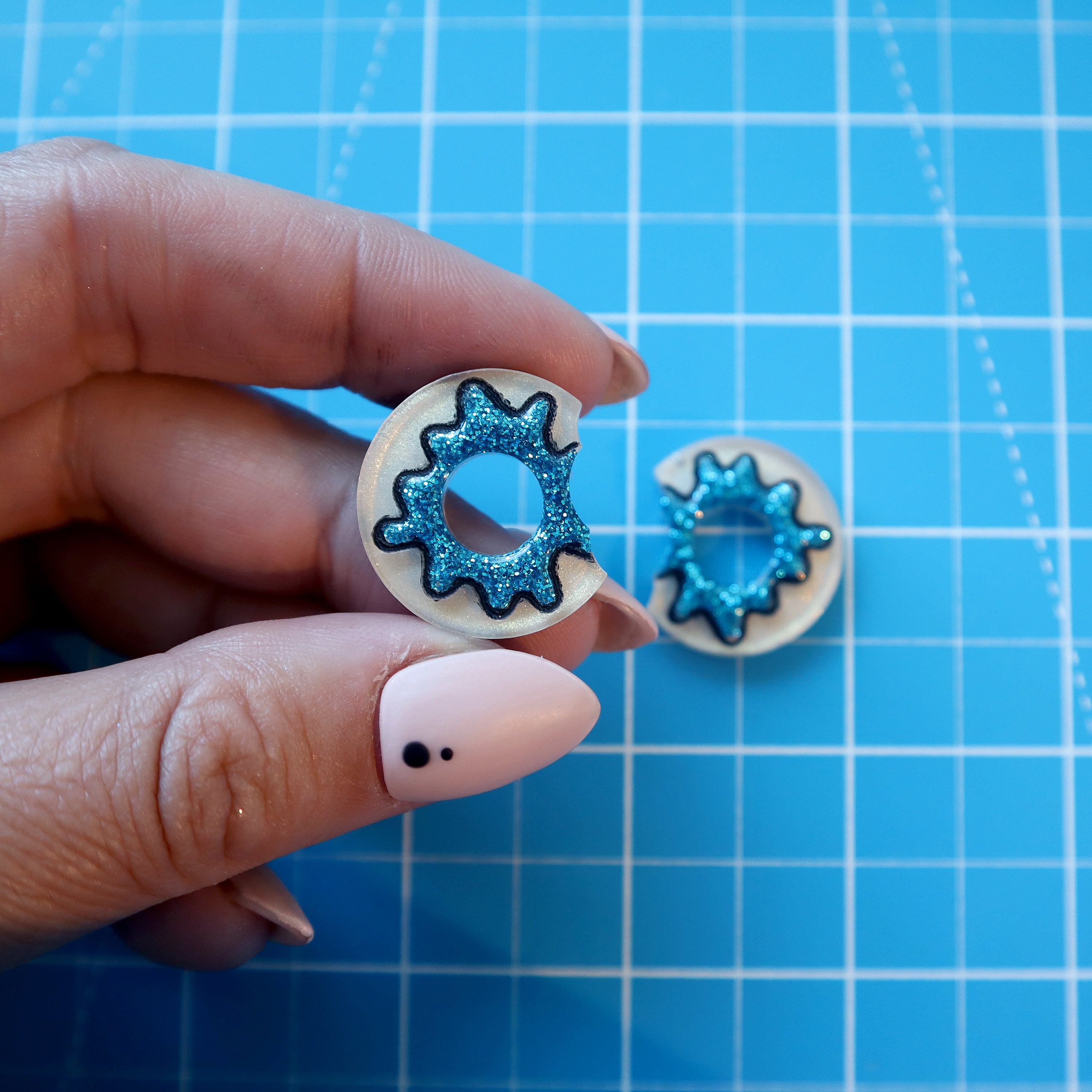 Large Donut Earring Mold