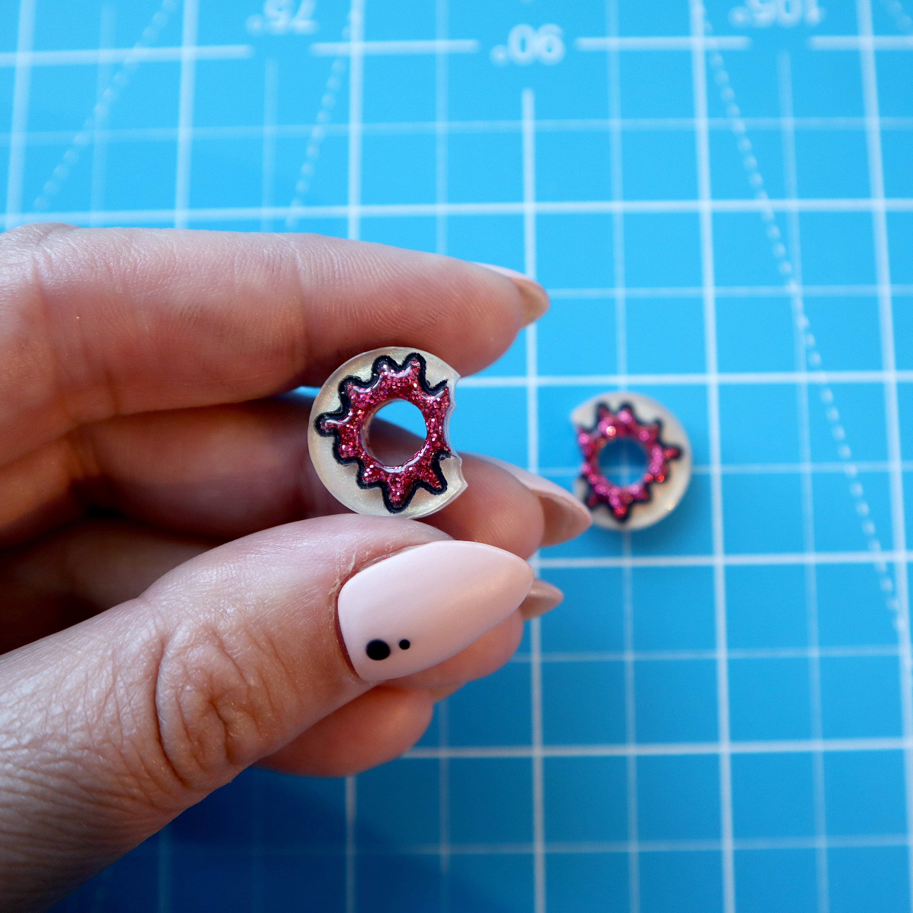 Small Donut Earring Mold