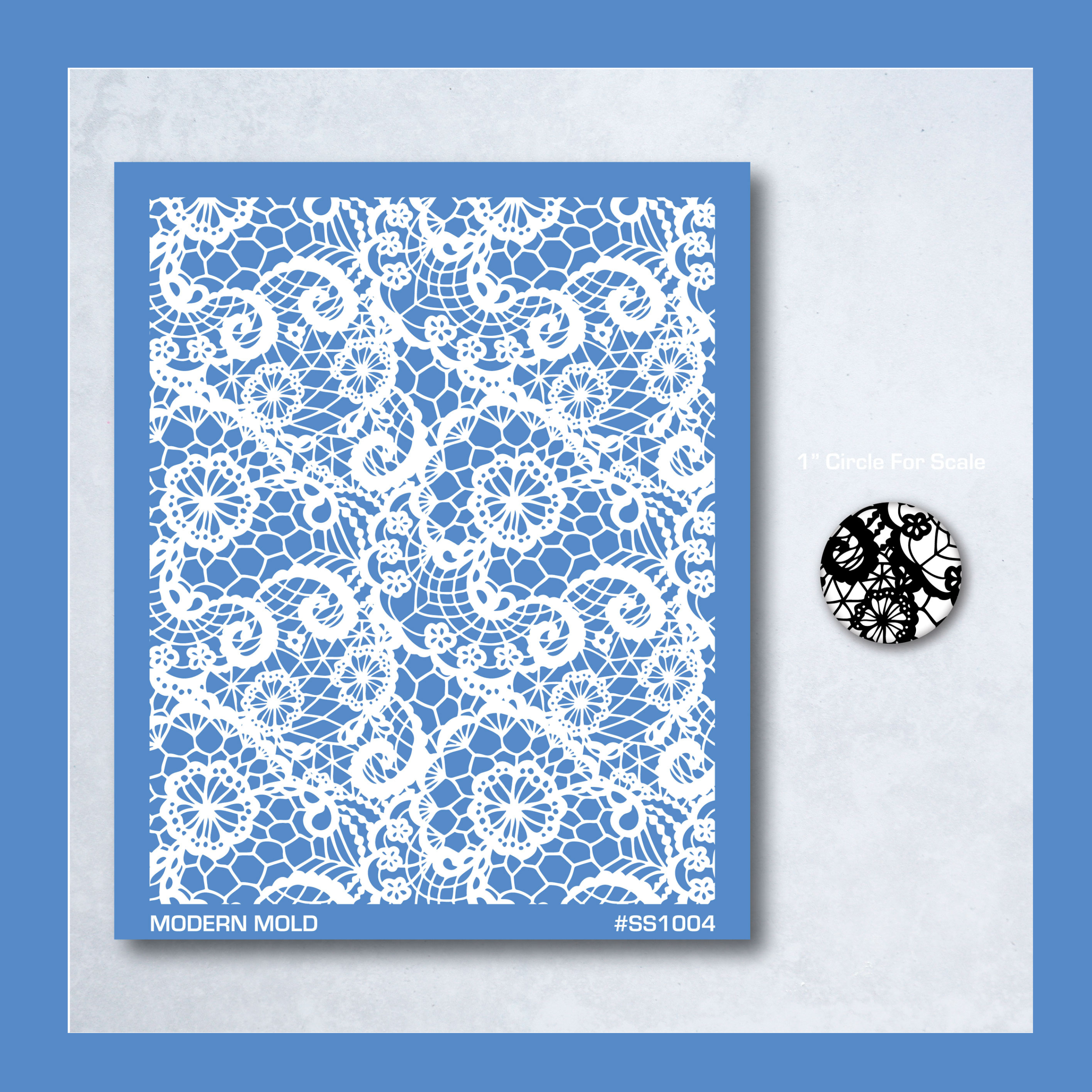 Lace Pattern Silkscreen