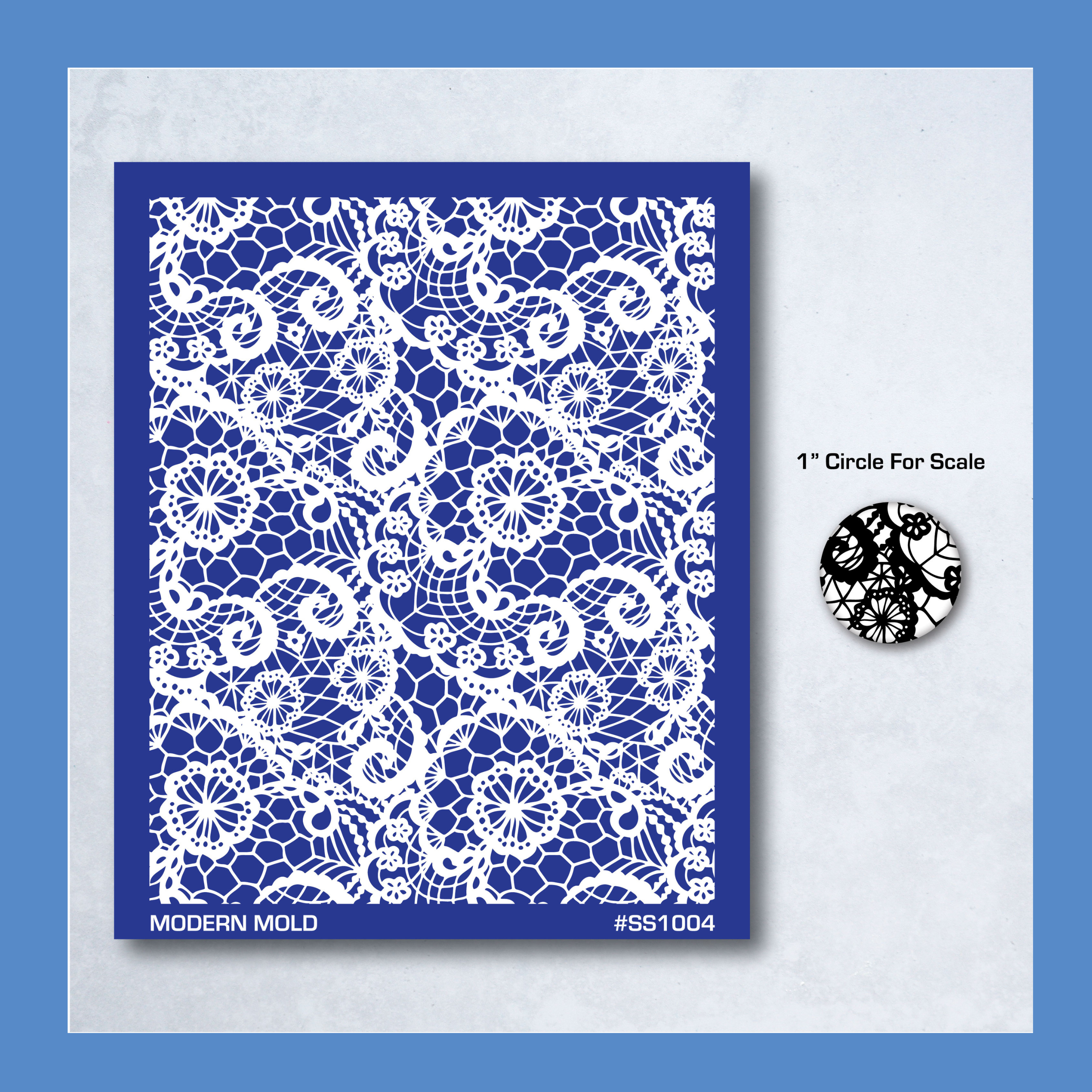 Lace Pattern Silkscreen