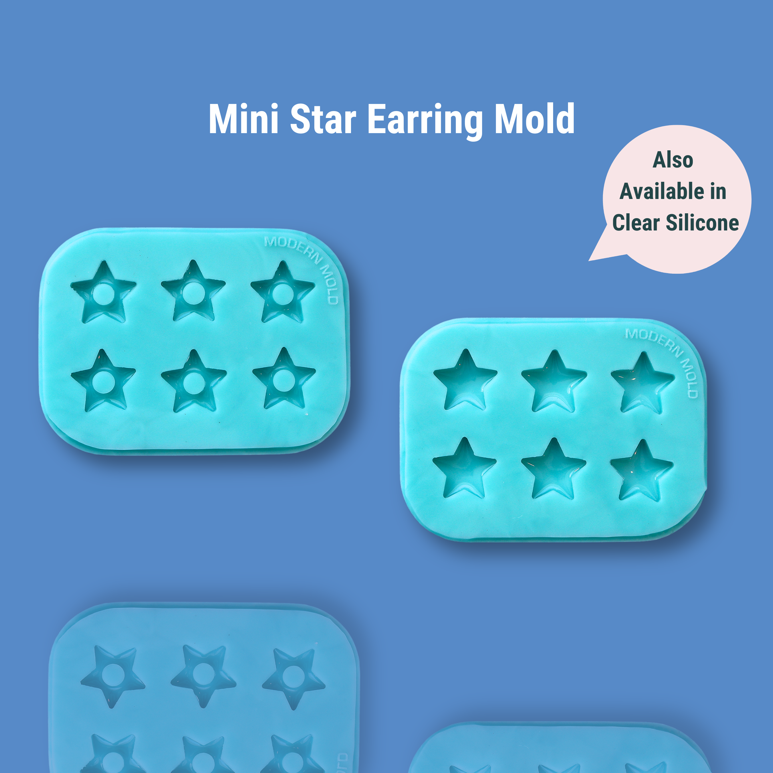 Mini Star Earring Stud Mold