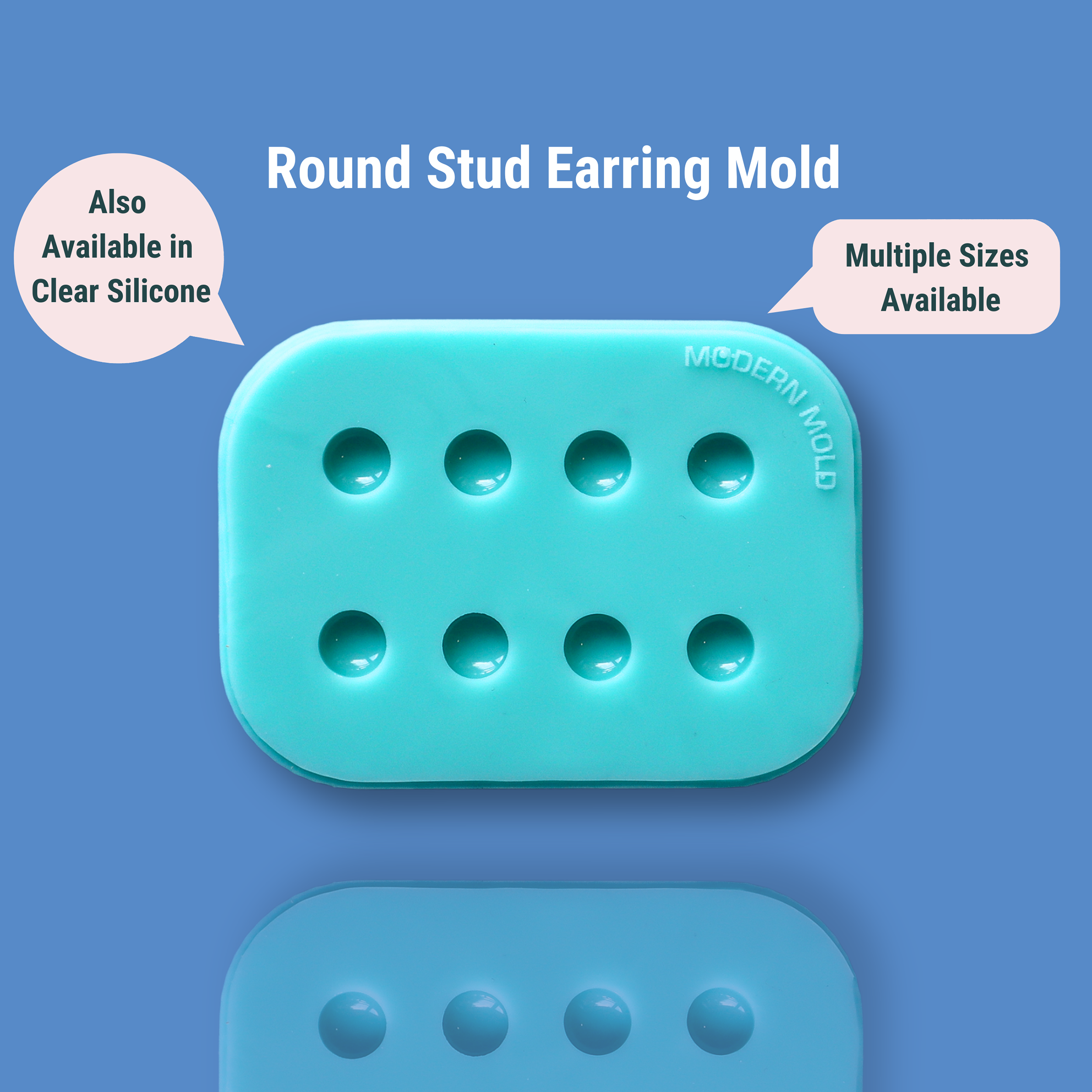 Round Earring Stud Mold