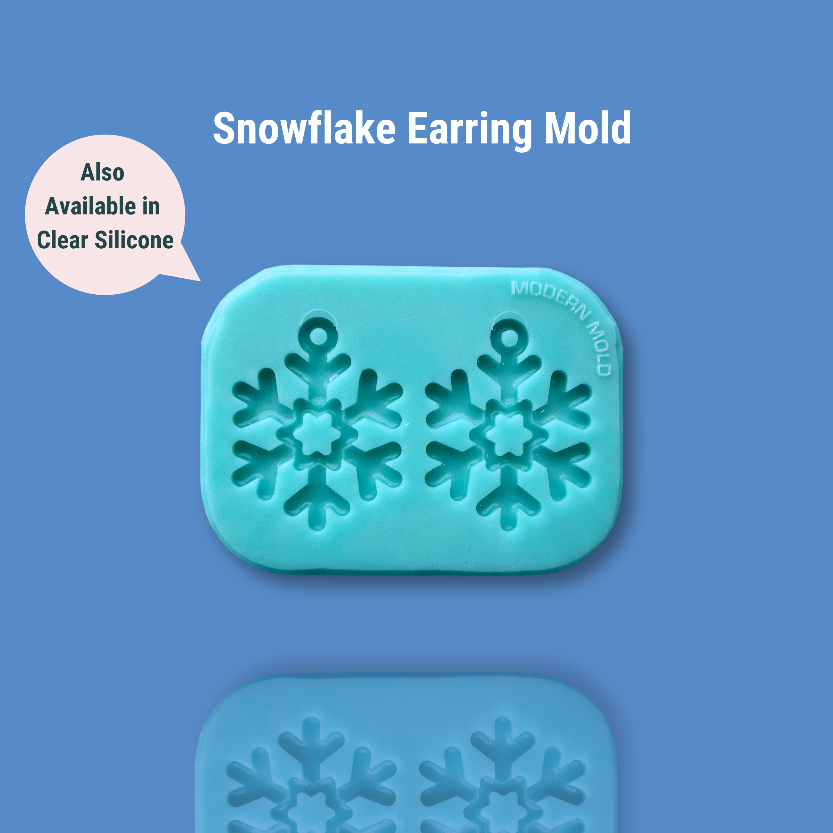 Snowflake Earring Mold